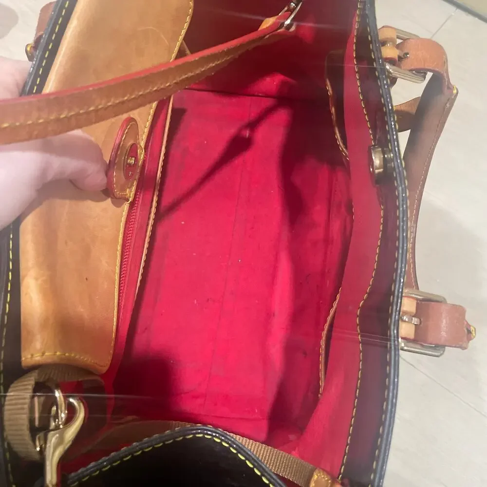 Dooney & Bourke patent leather satchel